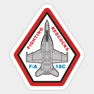 VFA-22 Fighting Redcocks - F/A-18 Sticker